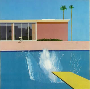 A bigger splash 1967 david Hockney